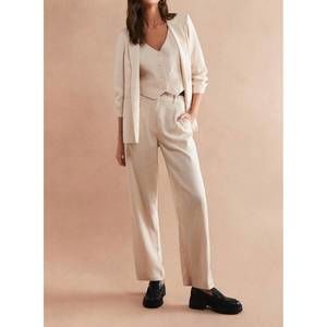 Z SUPPLY lucy twill pant in ecru - like new